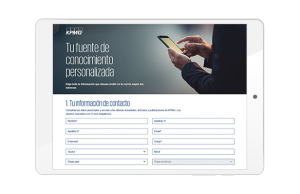Newsletter personalizada KPMG