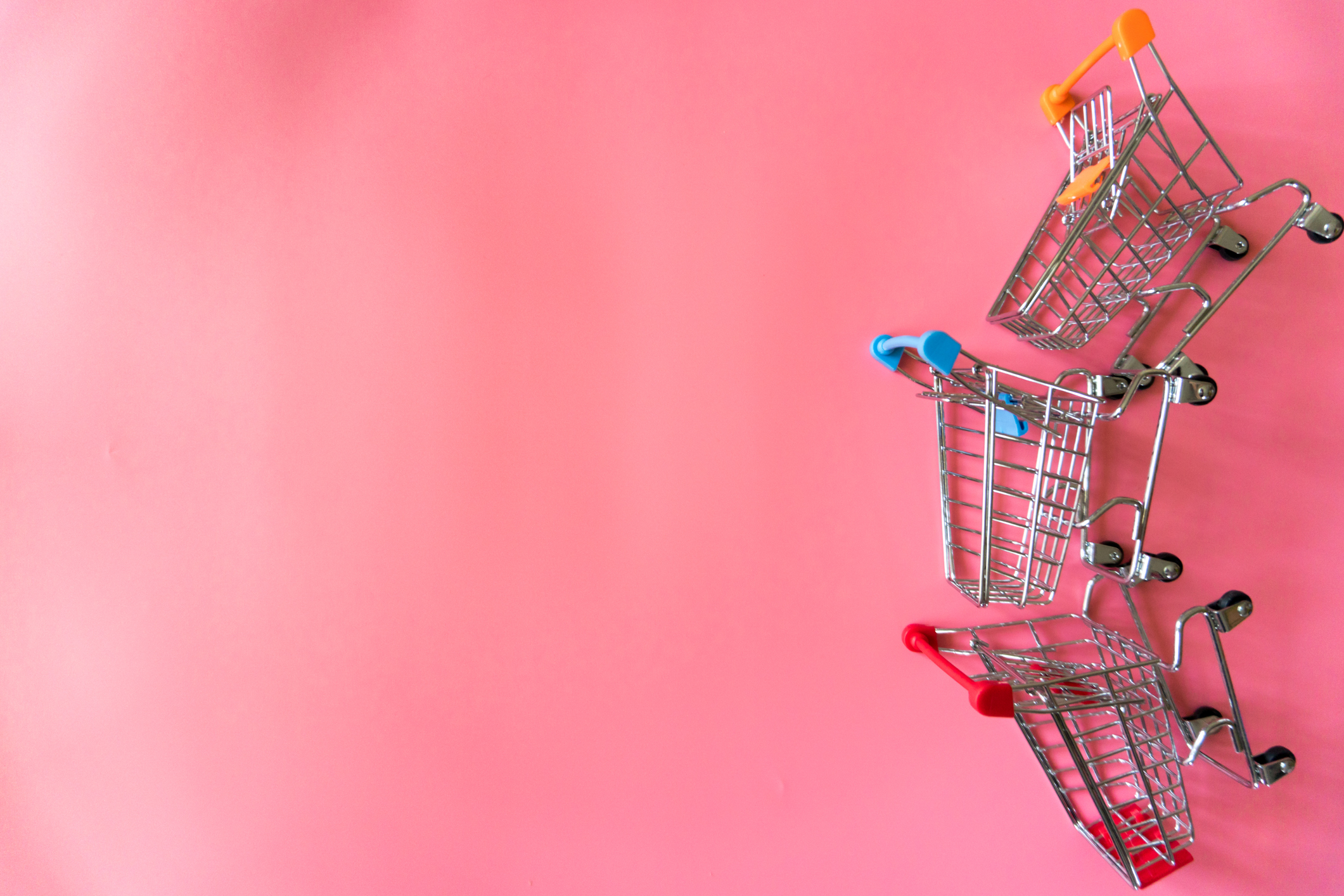 White Online Shopping Background : Shopping Cart Icon Background