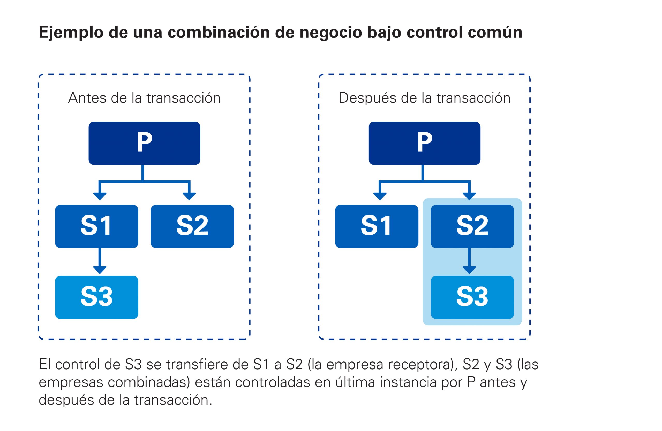 combinacion de negocio ejemplo